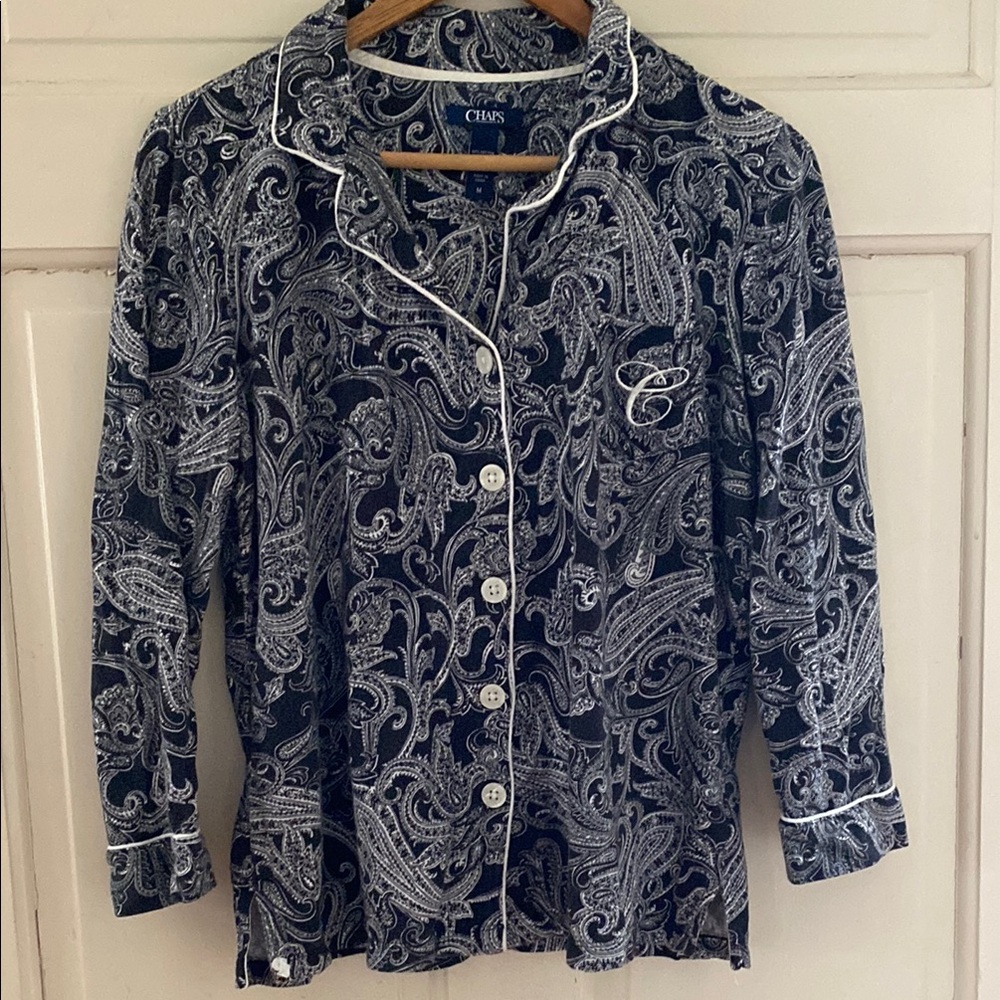 Paisley Print Women’s Pajamas - Picture 2 of 5